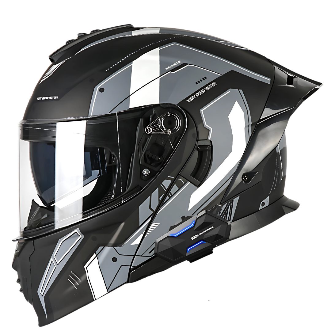 K4 Intercom Modular Helmet with Bluetooth – 2-8 Riders Intercom