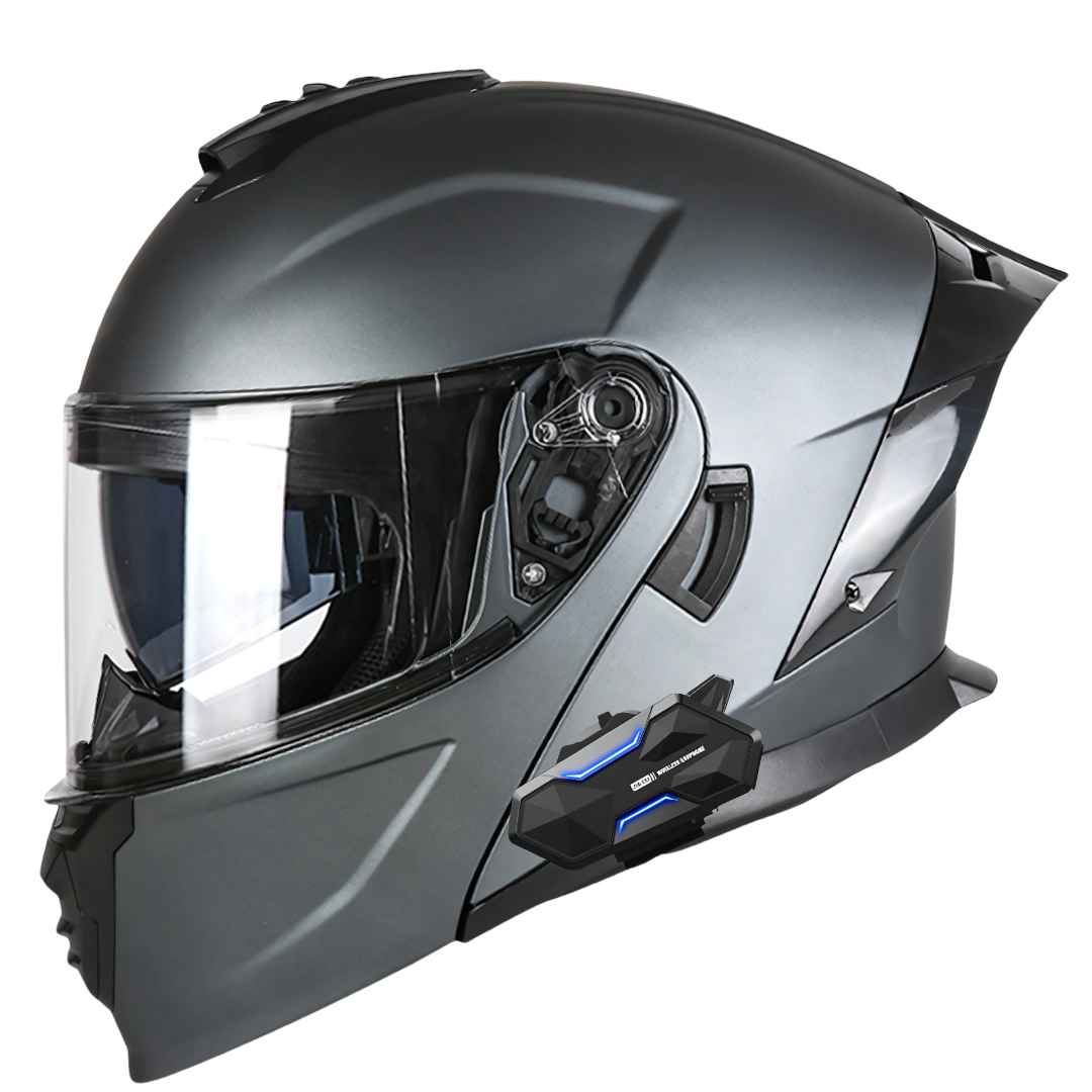 K4 Intercom Modular Helmet with Bluetooth – 2-8 Riders Intercom - view 13