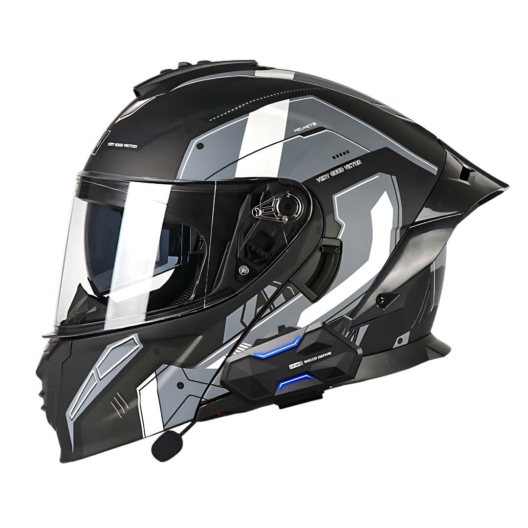 K4 Intercom Modular Helmet with Bluetooth – 2-8 Riders Intercom - view 8