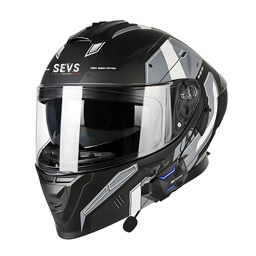K4 Intercom Modular Helmet with Bluetooth – 2-8 Riders Intercom