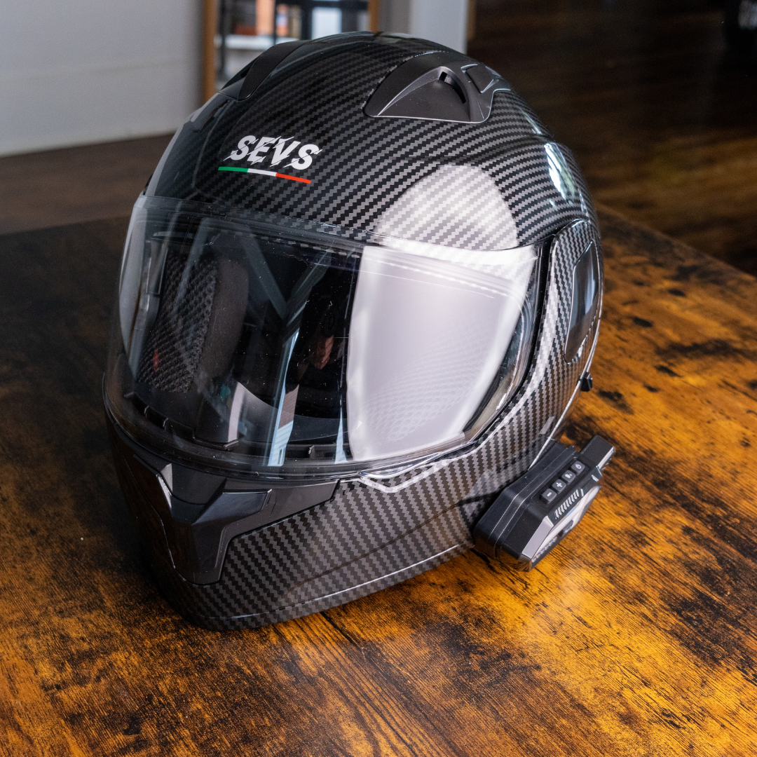 K2 Intercom Modular Helmet with Bluetooth – 2 Rider Intercom - view 2