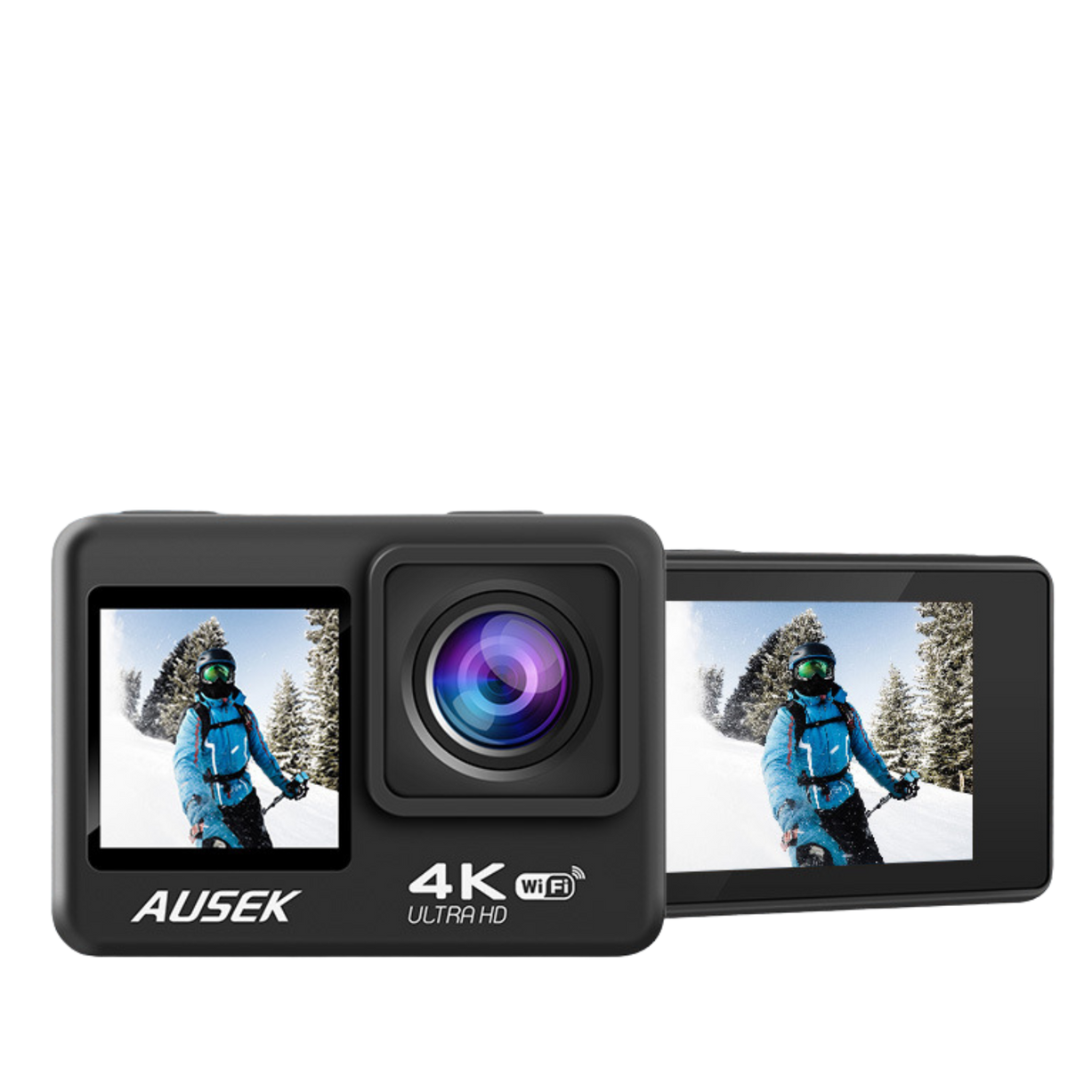 RiderX 5K Touch Dual Screen Action Camera - view 3