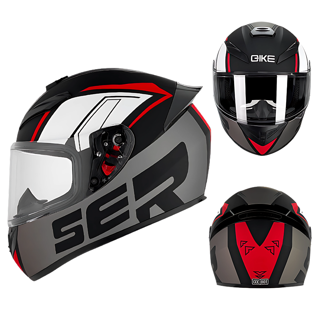 VortexX Full-Face Motorcycle Helmet - view 4