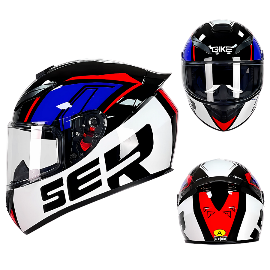 VortexX Full-Face Motorcycle Helmet