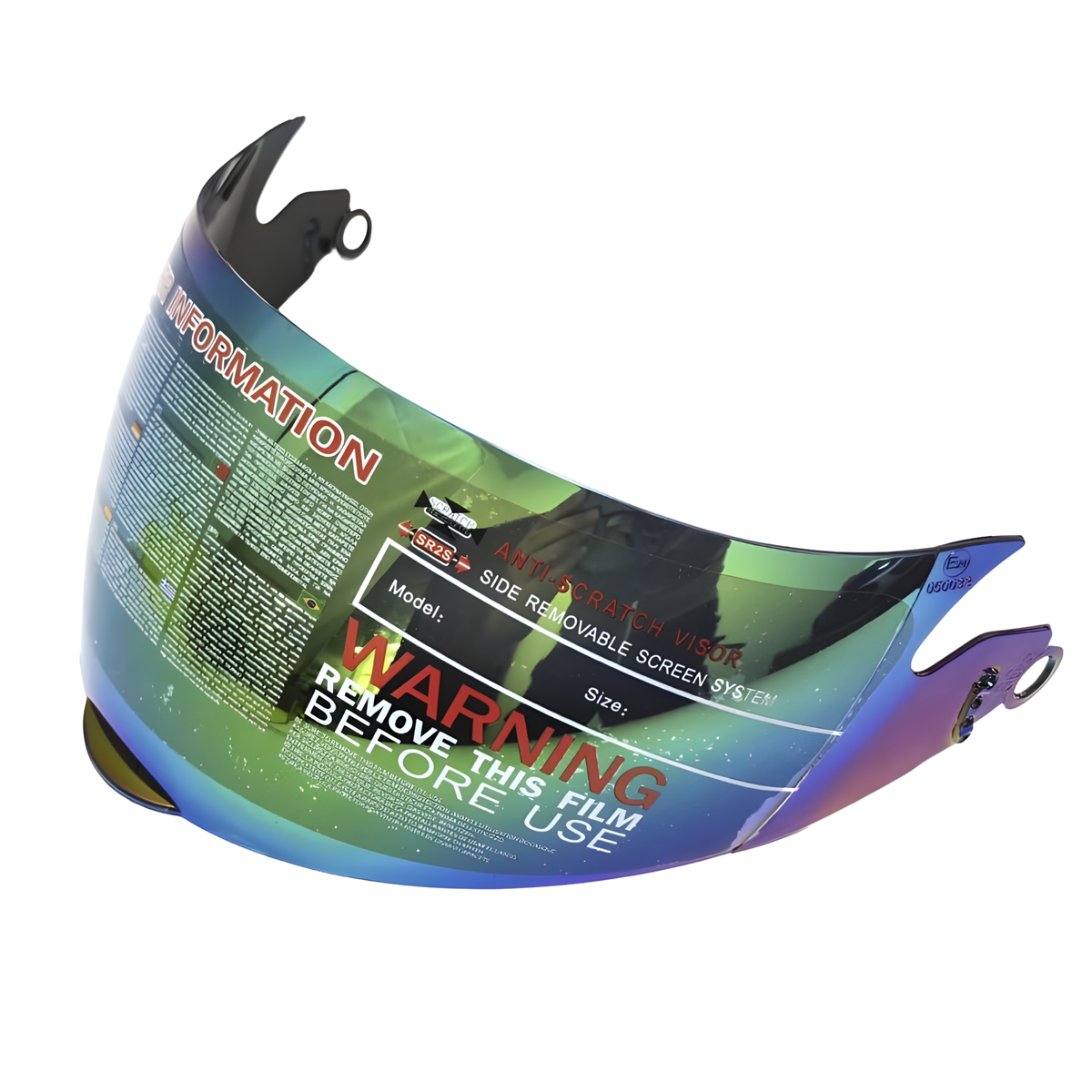 Visor Replacement for R2 Modular Motorcycle Helmet - ECE - view 5
