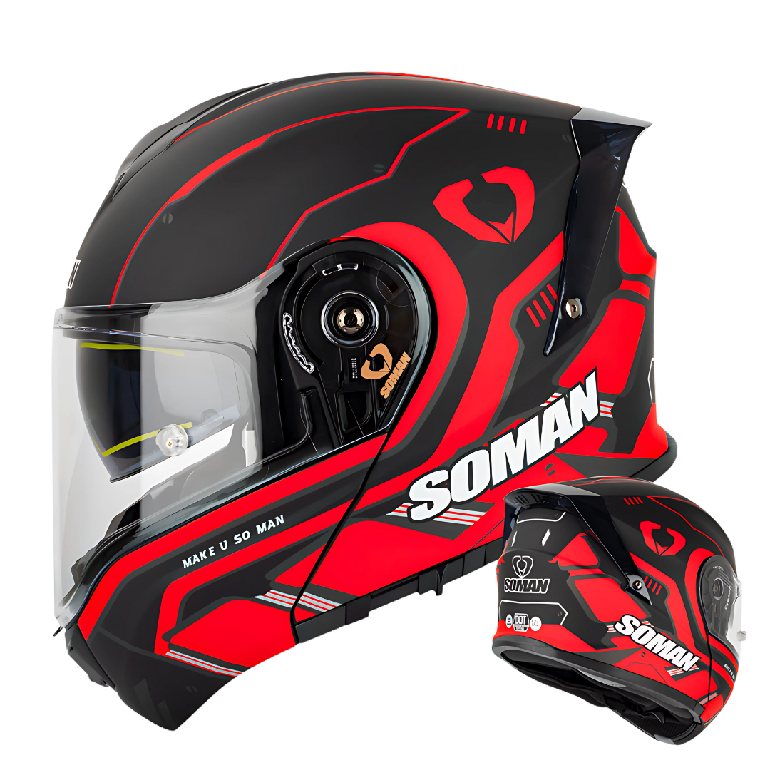 SM1 Modular Motorcycle Helmet – Dual Lens, ECE Certified - view 21