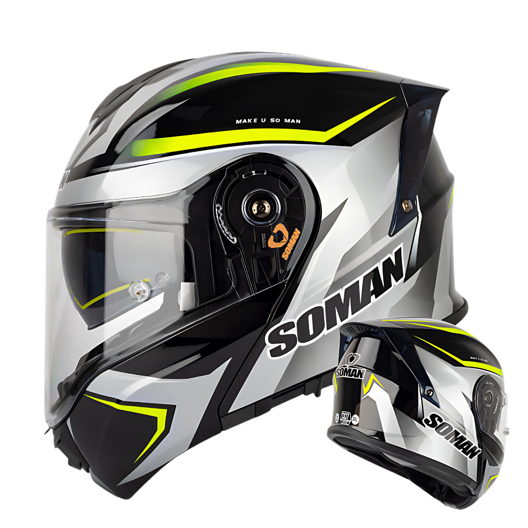 SM1 Modular Motorcycle Helmet – Dual Lens, ECE Certified - view 13
