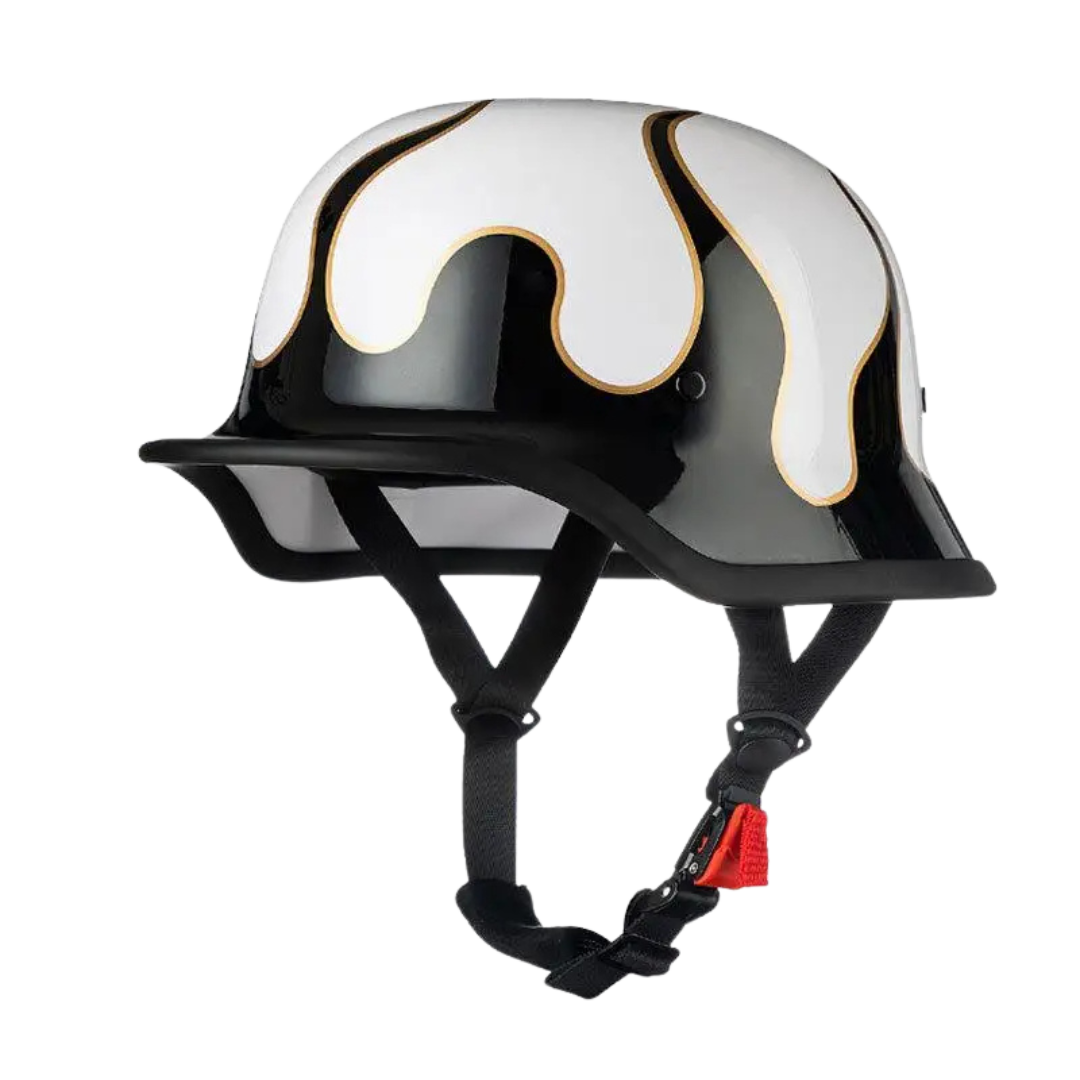 Premium German Motorcycle Half Helmet: Lightweight, Comfort Safety - view 9