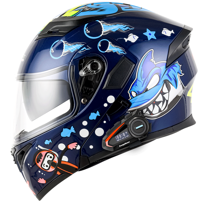 R5 Modular Helmet - Bluetooth Headset - view 8