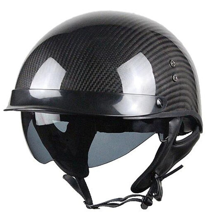 Carbon Fiber V1 Half Helmet