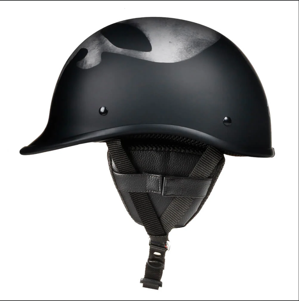 Smallest Polo SOA Half Helmet - Matte Black - view 23