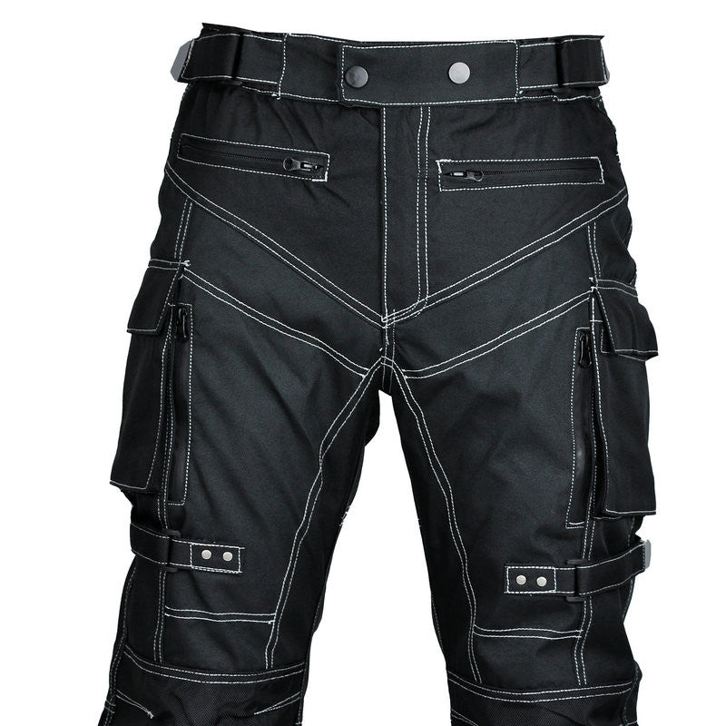 Motorcycle Riding Pants with Reflective Tape, Adjustable Size, Waterproof - view 6