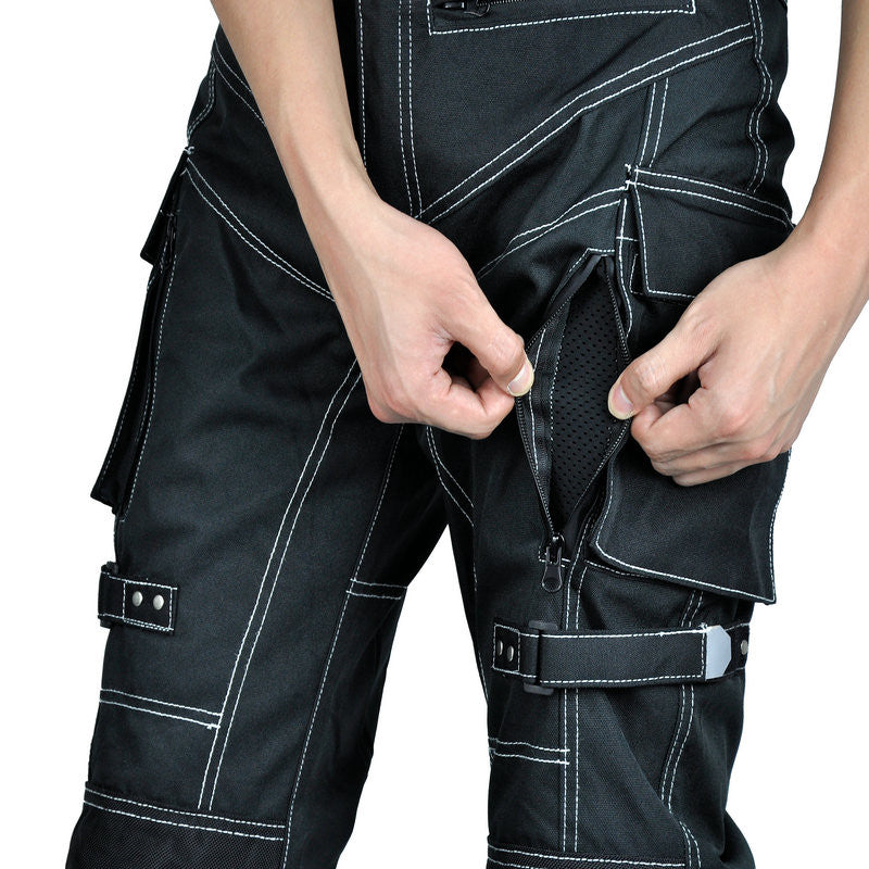 Motorcycle Riding Pants with Reflective Tape, Adjustable Size, Waterproof - view 2
