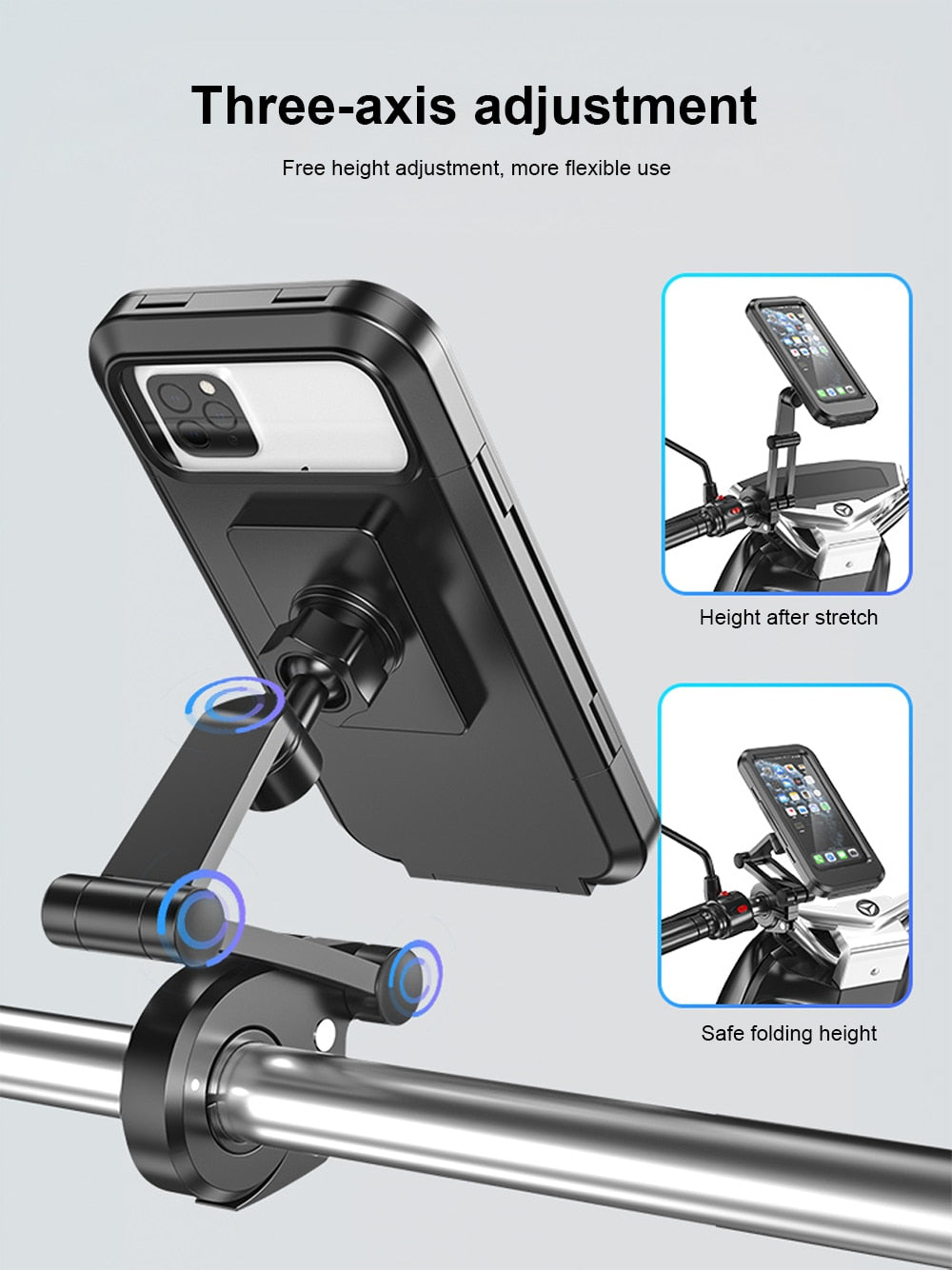 Adjustable Phone Holder Support Waterproof - view 2