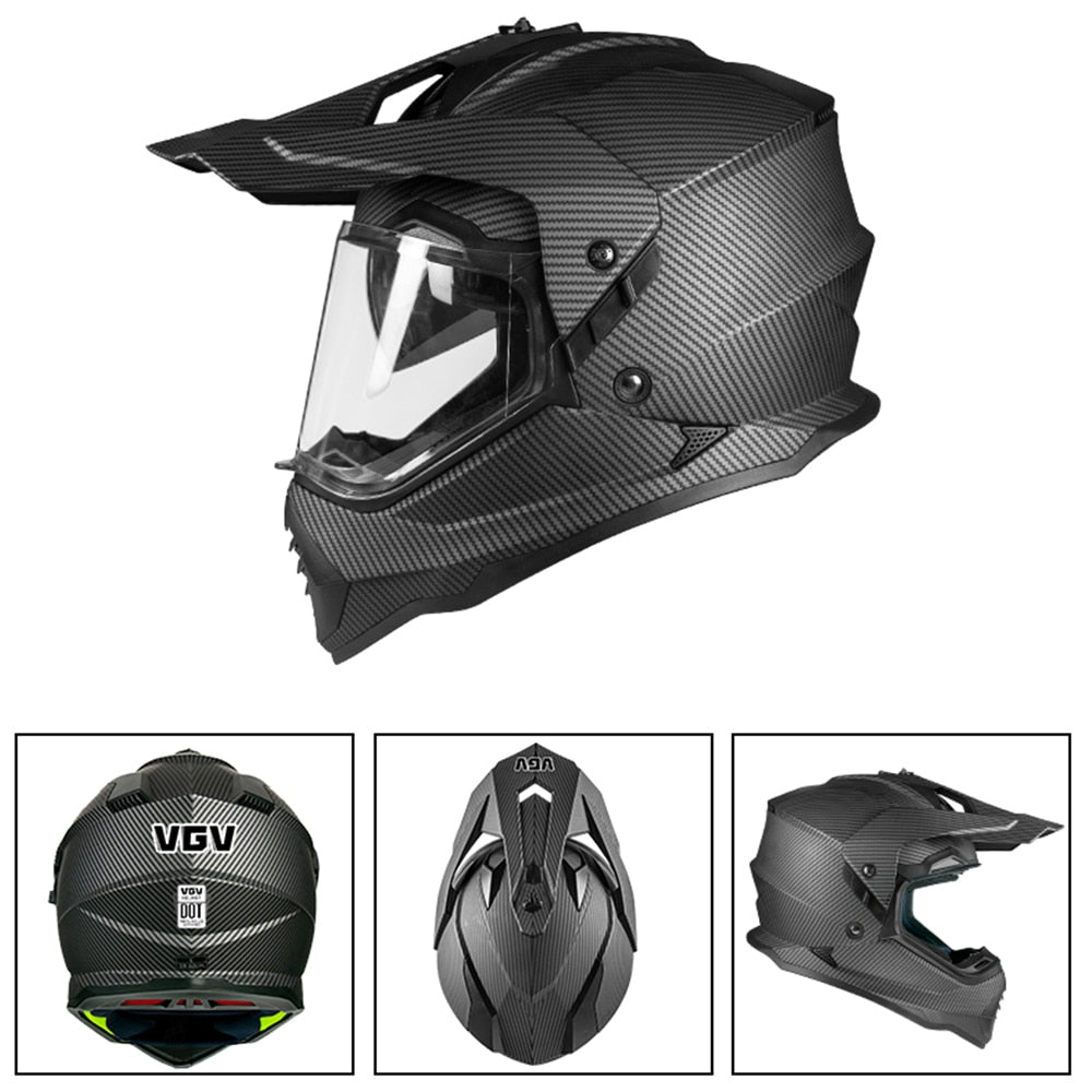 PivotPro Dynamic Dirt Bike Helmet - view 3