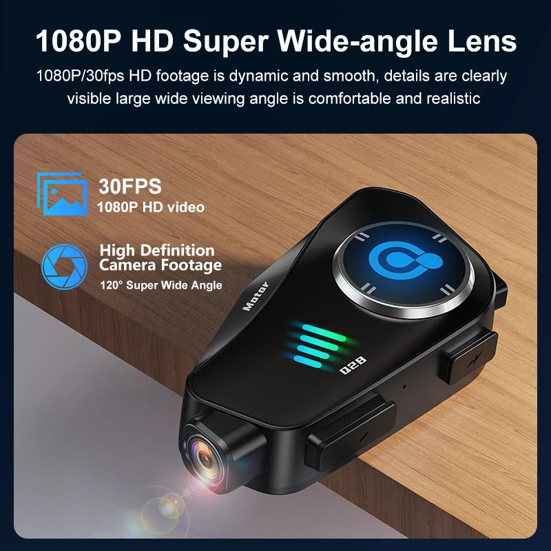 SafeRide Elite Intercom Bluetooth Camera - view 3