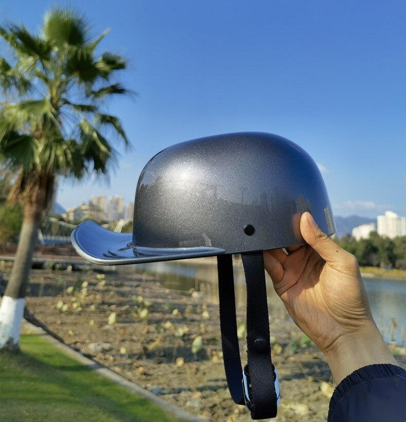 Premium Baseball Cap Motorcycle Helmet - view 20
