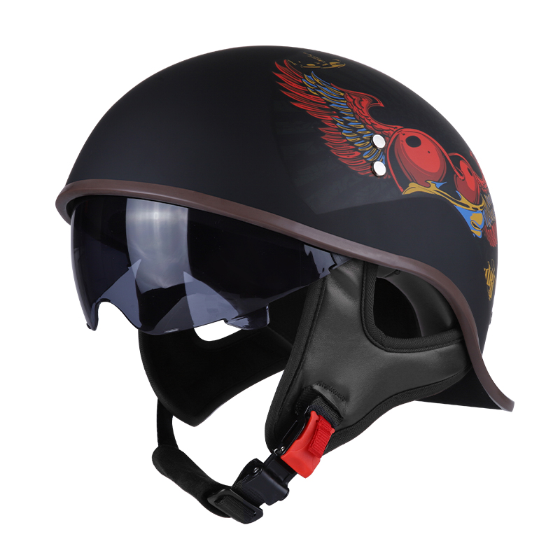 TAKIZAWA Half Helmet - Curved Style - view 9