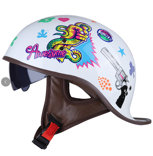 TAKIZAWA Half Helmet - Curved Style - view 14