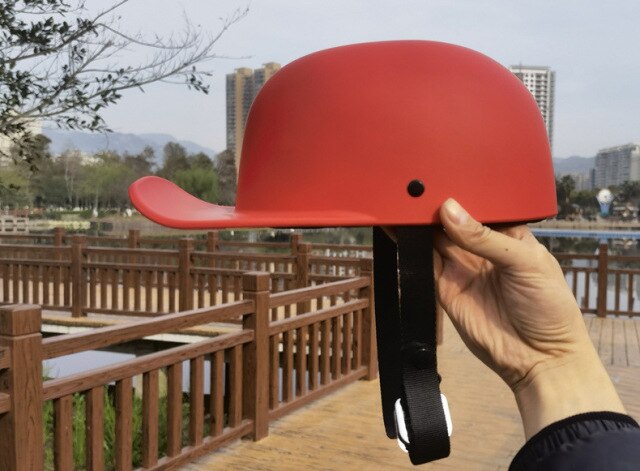 Premium Baseball Cap Motorcycle Helmet - view 3