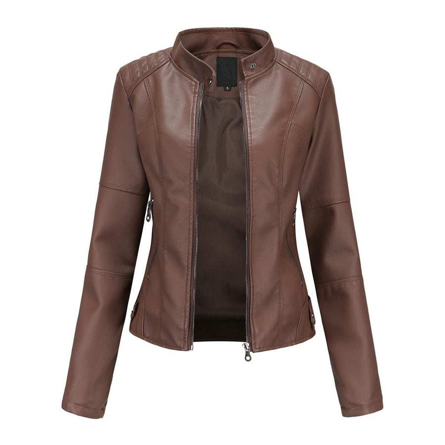 Women's Chopper Biker Leather Jacket