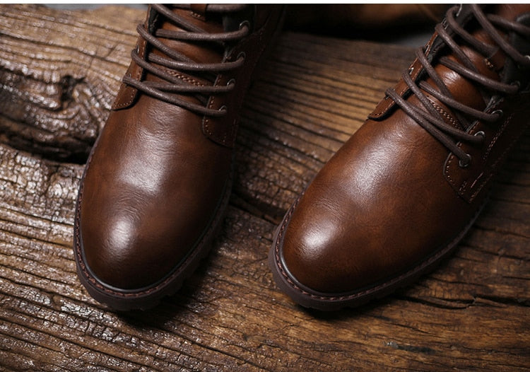 Motorcycle Trainer Men's Biker Boots - view 15