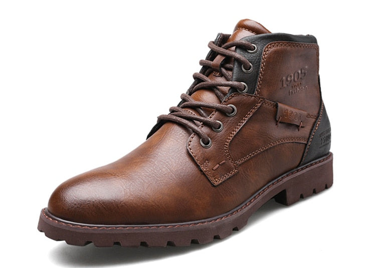 Motorcycle Trainer Men's Biker Boots - view 5