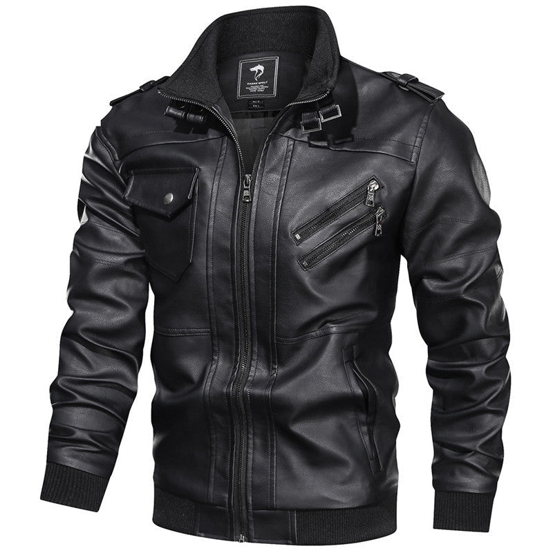 Men's Leather Daytona Biker Jacket - view 2