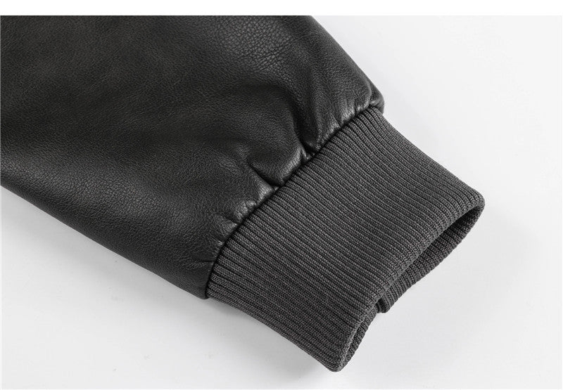 Men's Leather Daytona Biker Jacket - view 7
