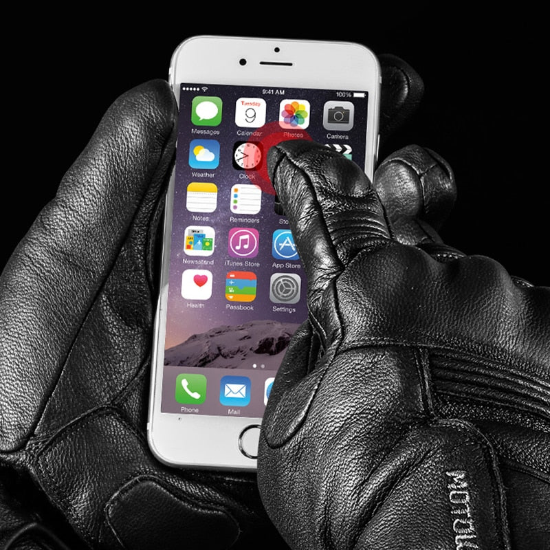 MW Leather Gloves - view 5